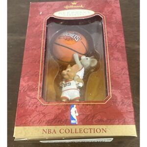 1999‎ Hallmark Keepsake Ornament NBA Collection Houston Rockets Mice